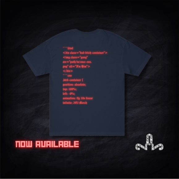 2O2 Merch HIM Source Code Heavy T-Shirt - Picture 5 of 6